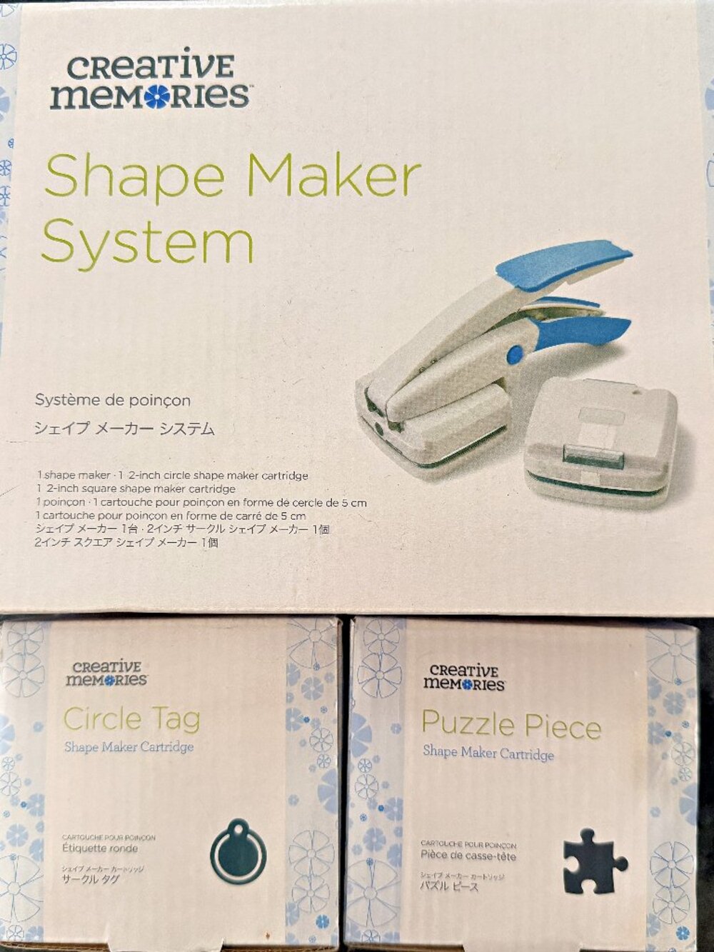 Creative Memories Shape Maker System Bundle